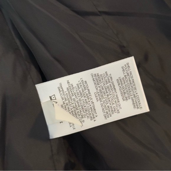 Express Black Faux Leather Puff Sleeve Jacket Small - Picture 5 of 8